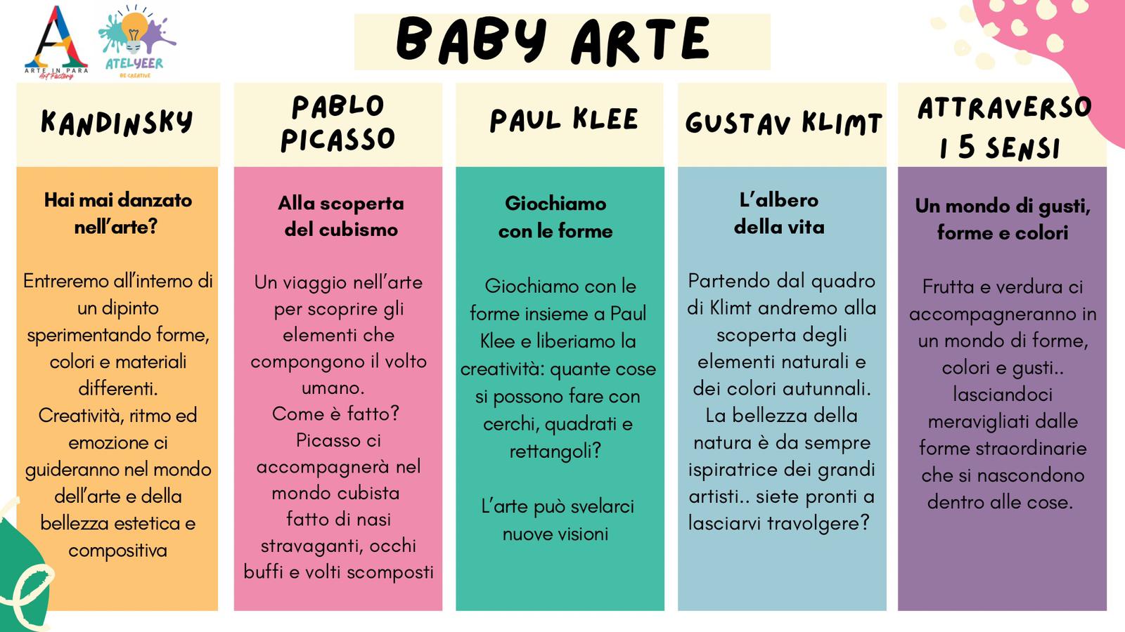 Programma Baby Arte